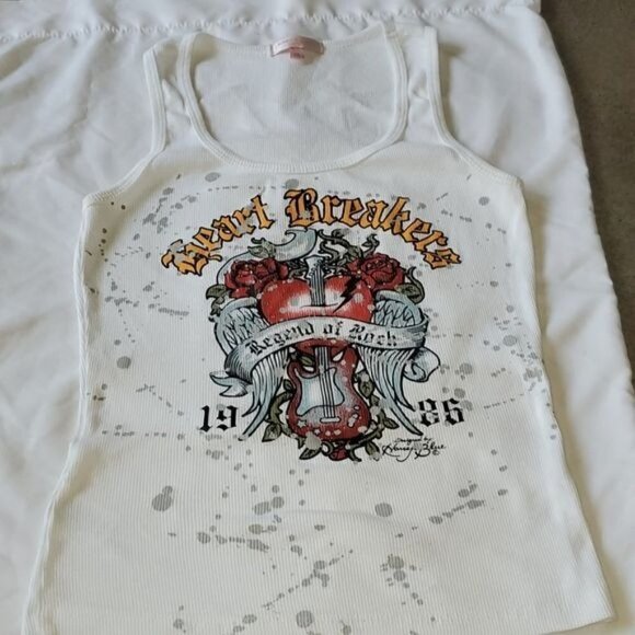 LAST CHANCE.Romeo & Juliet Couture "Heart Breaker" Sz M Top Design Harry Blu - Picture 6 of 10